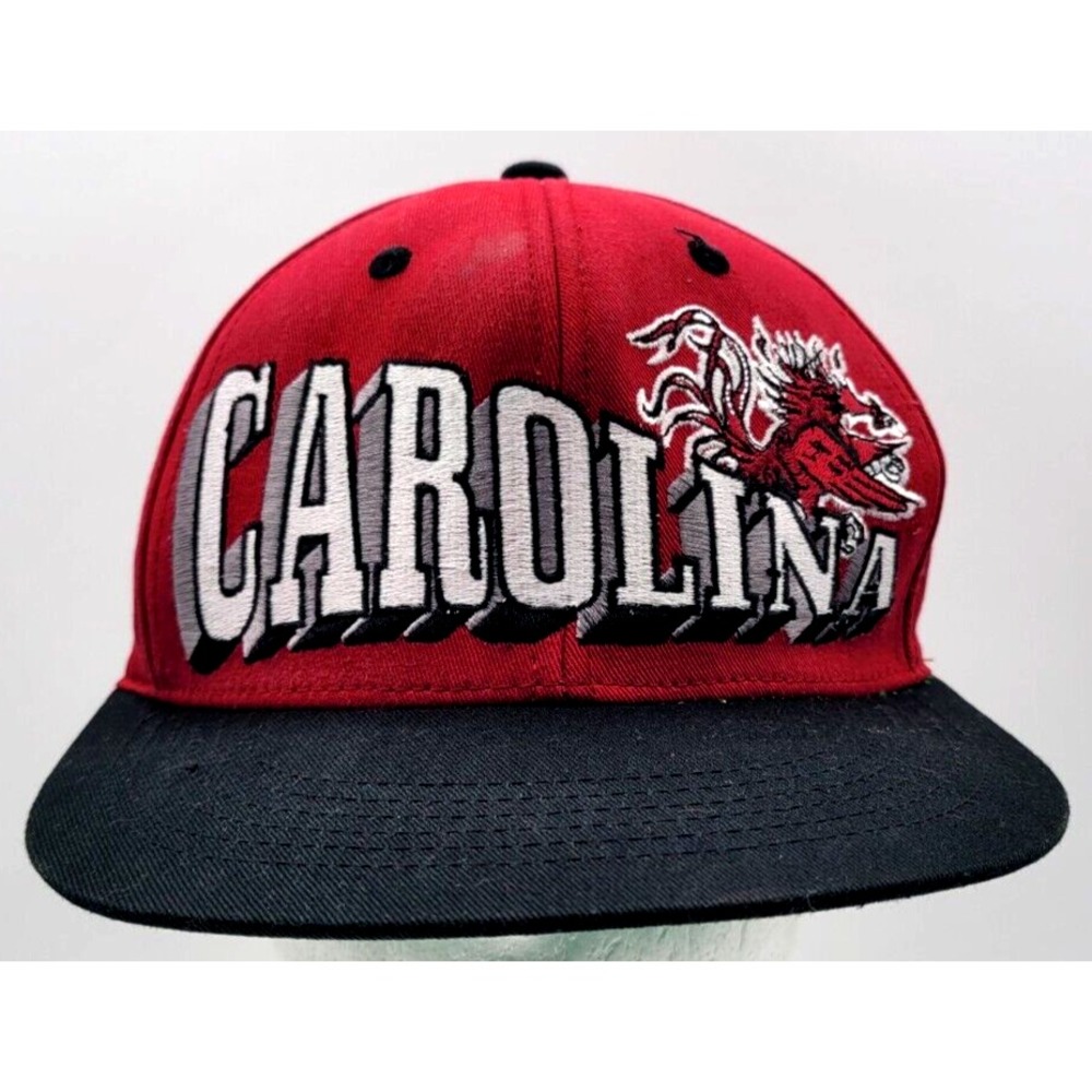 VINTAGE SOUTH CAROLINA GAMECOCKS CAP HAT STRAPBACK TOP OF THE WORLD 100% COTTON